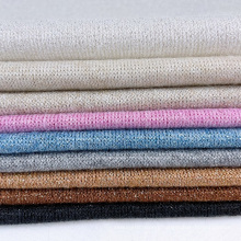 China manufacturer high quality luxury italian Nylon tessuto cashmere hacci sweater fabric knitted soft and warm textiles